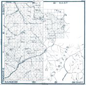 Sheet 65 - Township 9, 10, 11, 12 S., Range 29, 30, 31 E., Fresno County 1923
